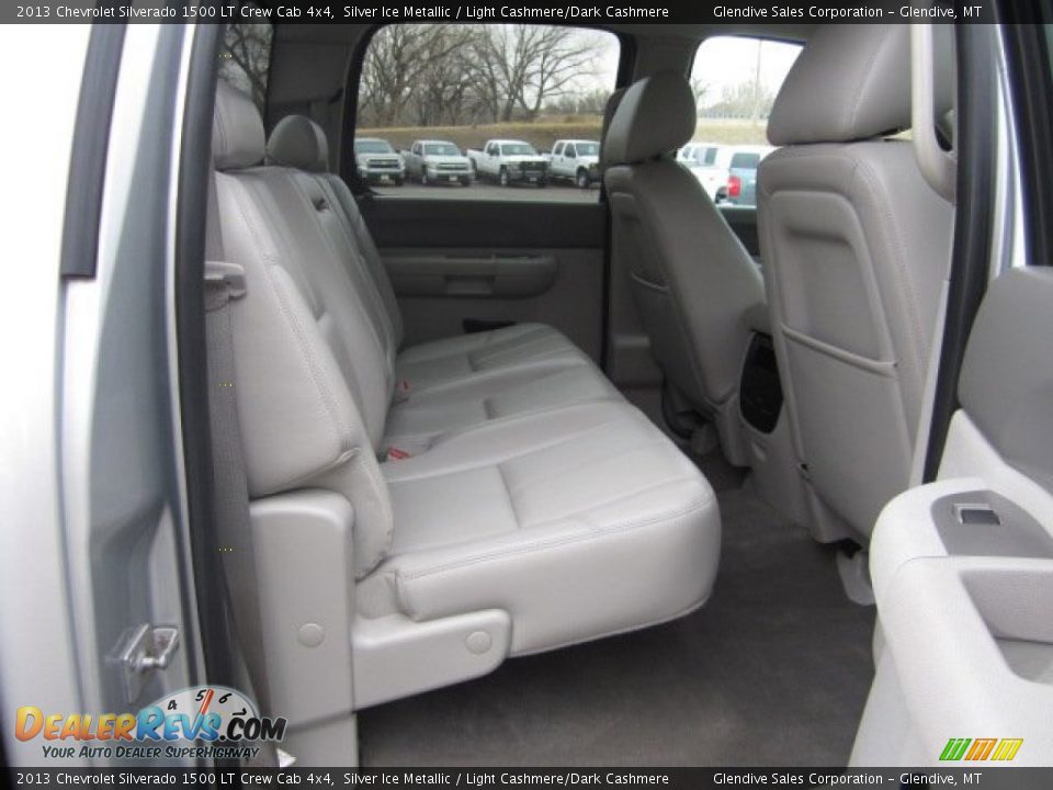 2013 Chevrolet Silverado 1500 LT Crew Cab 4x4 Silver Ice Metallic / Light Cashmere/Dark Cashmere Photo #15