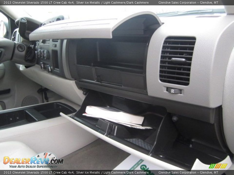 2013 Chevrolet Silverado 1500 LT Crew Cab 4x4 Silver Ice Metallic / Light Cashmere/Dark Cashmere Photo #24