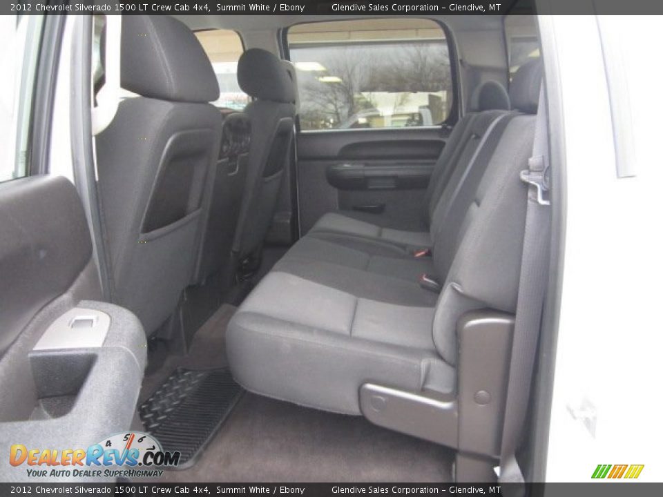 2012 Chevrolet Silverado 1500 LT Crew Cab 4x4 Summit White / Ebony Photo #13