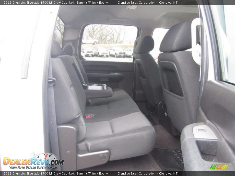 2012 Chevrolet Silverado 1500 LT Crew Cab 4x4 Summit White / Ebony Photo #18