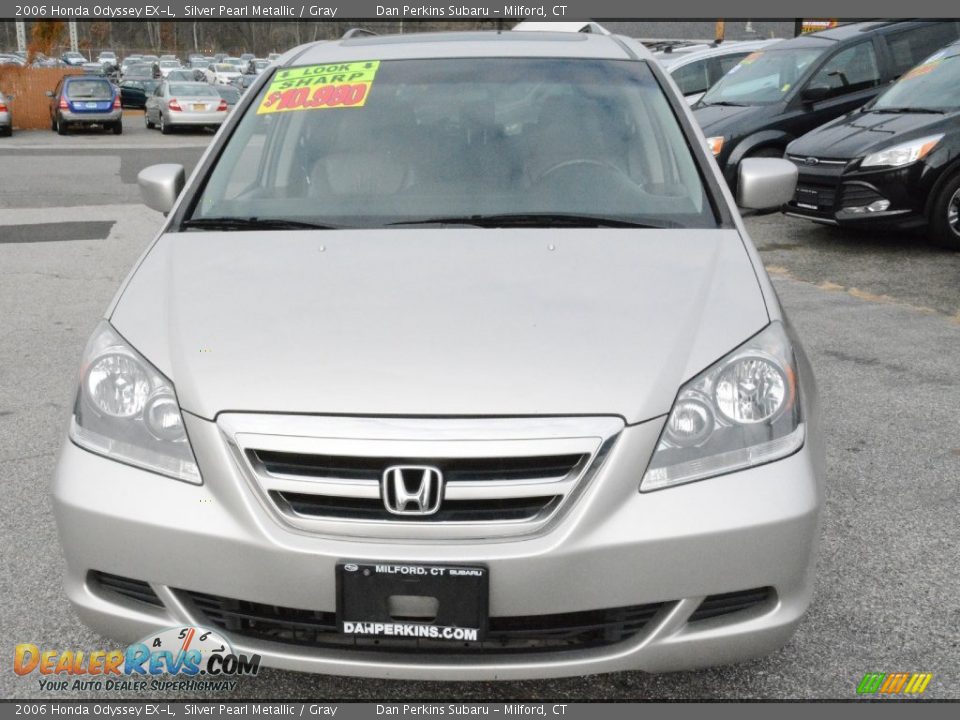 2006 Honda Odyssey EX-L Silver Pearl Metallic / Gray Photo #2