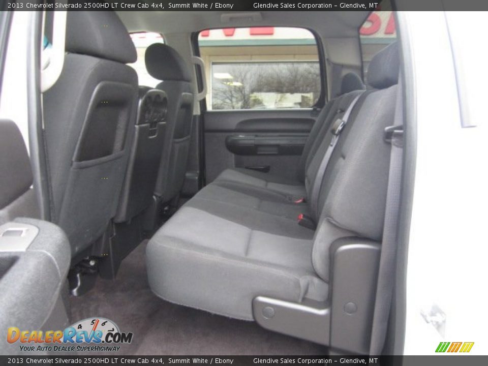2013 Chevrolet Silverado 2500HD LT Crew Cab 4x4 Summit White / Ebony Photo #12