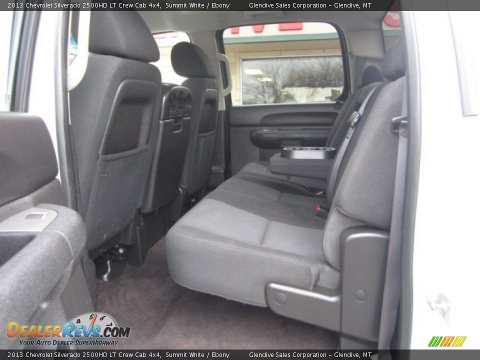 2013 Chevrolet Silverado 2500HD LT Crew Cab 4x4 Summit White / Ebony Photo #13