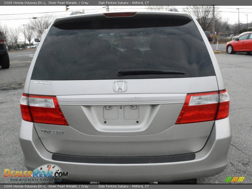 2006 Honda Odyssey EX-L Silver Pearl Metallic / Gray Photo #7