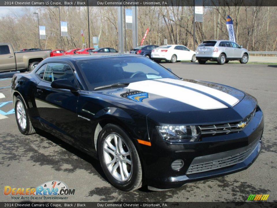 2014 Chevrolet Camaro LS Coupe Black / Black Photo #10