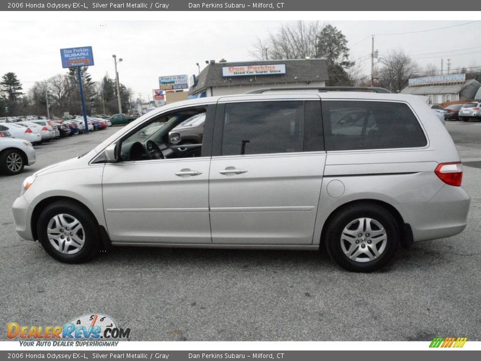 2006 Honda Odyssey EX-L Silver Pearl Metallic / Gray Photo #11