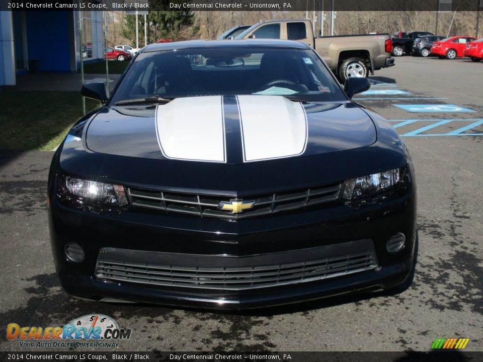 2014 Chevrolet Camaro LS Coupe Black / Black Photo #11