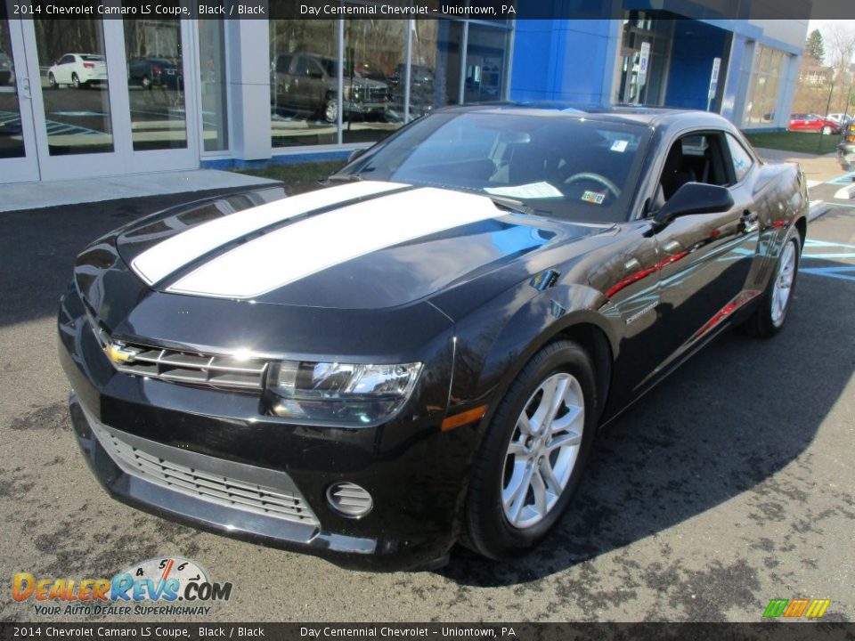 2014 Chevrolet Camaro LS Coupe Black / Black Photo #12