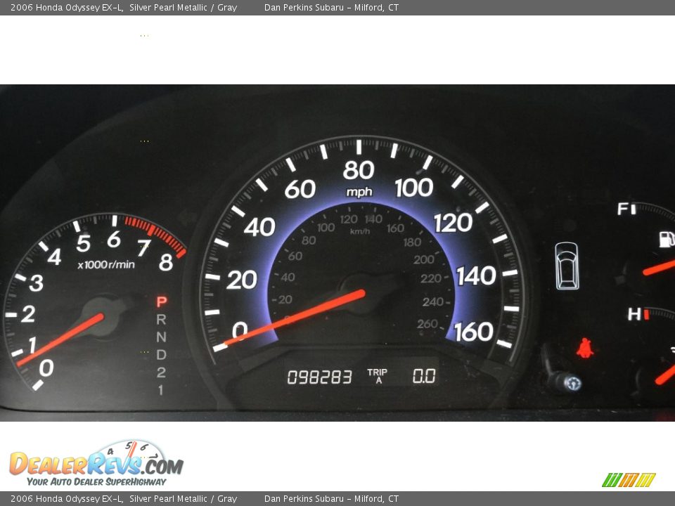 2006 Honda Odyssey EX-L Silver Pearl Metallic / Gray Photo #18