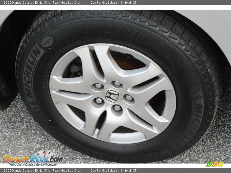 2006 Honda Odyssey EX-L Silver Pearl Metallic / Gray Photo #21