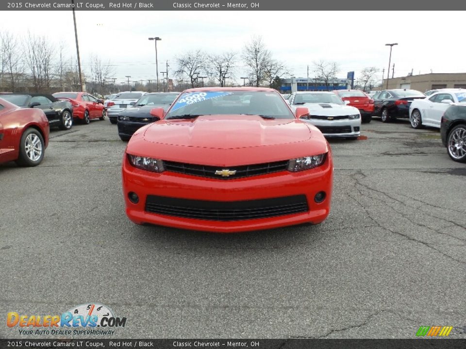 2015 Chevrolet Camaro LT Coupe Red Hot / Black Photo #2