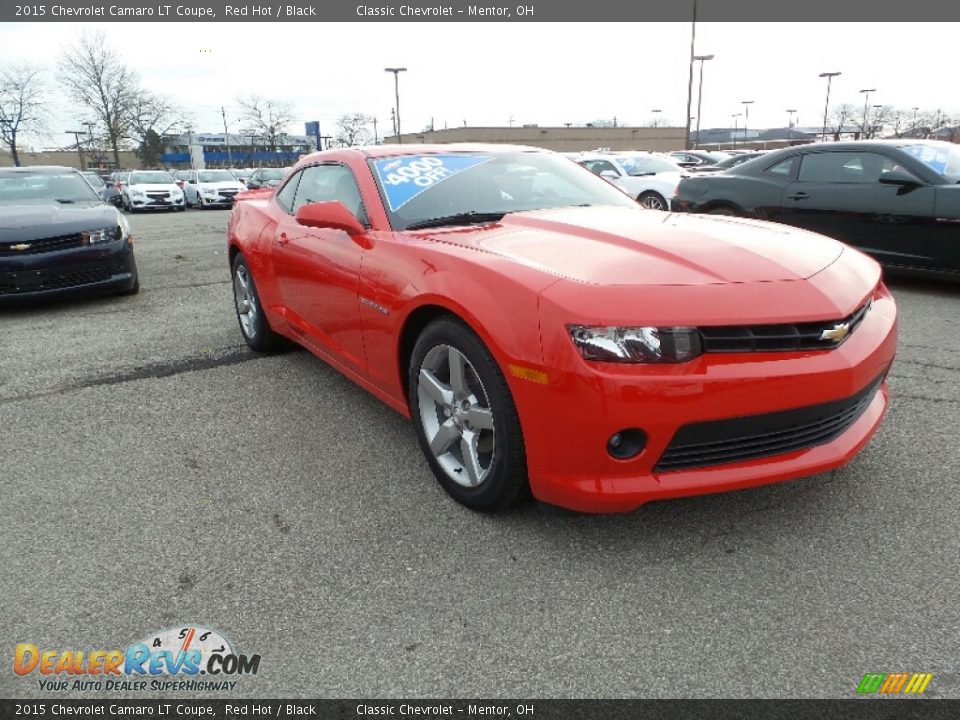 2015 Chevrolet Camaro LT Coupe Red Hot / Black Photo #3