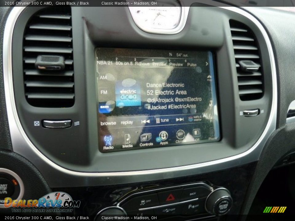 2016 Chrysler 300 C AWD Gloss Black / Black Photo #5