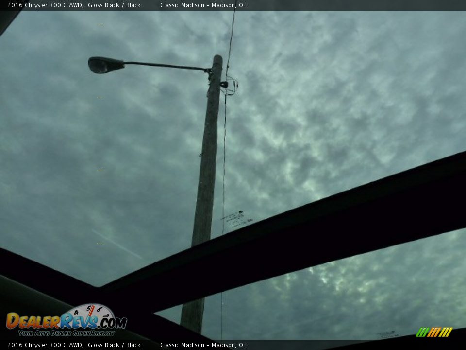 2016 Chrysler 300 C AWD Gloss Black / Black Photo #6