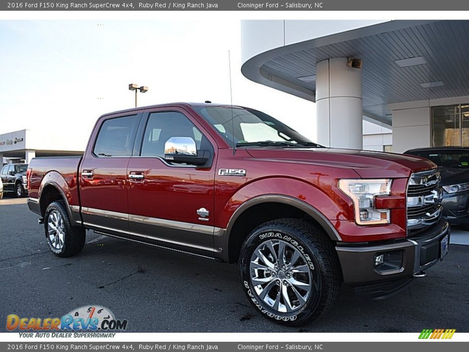 Front 3/4 View of 2016 Ford F150 King Ranch SuperCrew 4x4 Photo #1