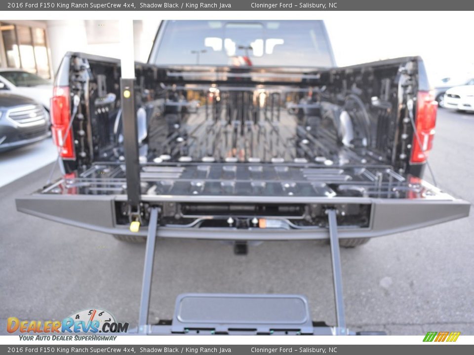 2016 Ford F150 King Ranch SuperCrew 4x4 Shadow Black / King Ranch Java Photo #7