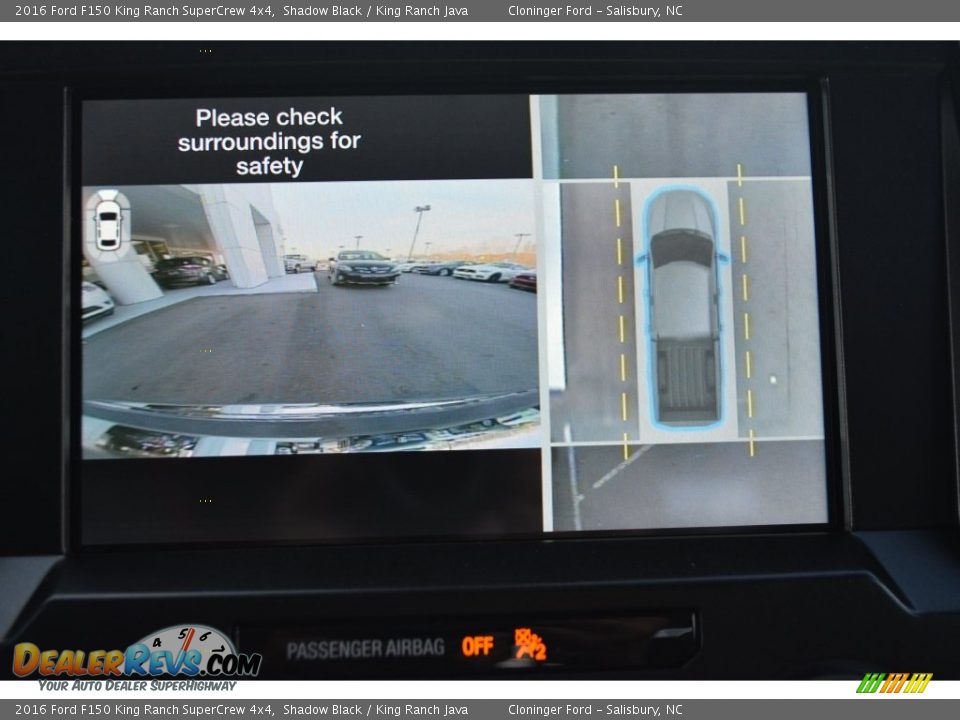 2016 Ford F150 King Ranch SuperCrew 4x4 Shadow Black / King Ranch Java Photo #19