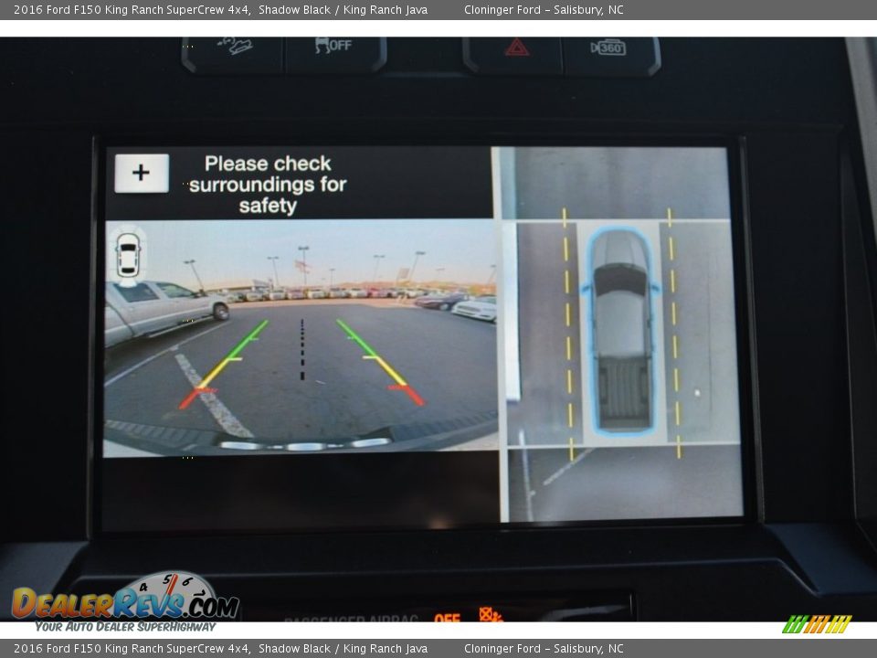 2016 Ford F150 King Ranch SuperCrew 4x4 Shadow Black / King Ranch Java Photo #20