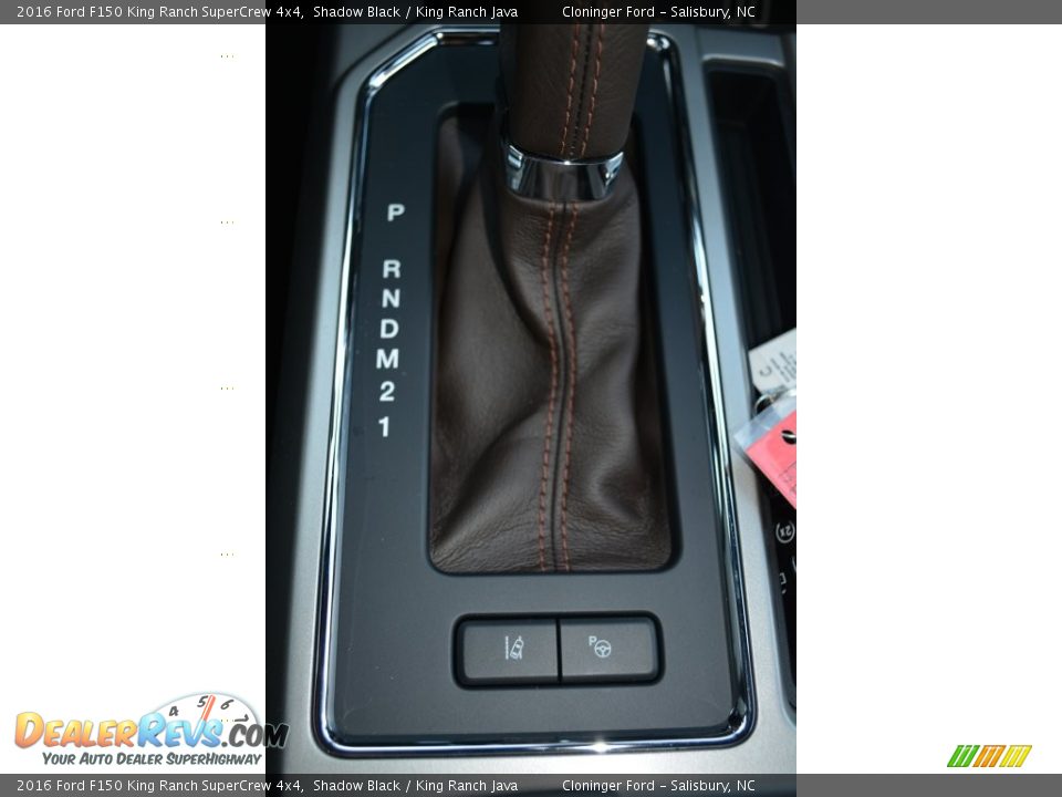 2016 Ford F150 King Ranch SuperCrew 4x4 Shadow Black / King Ranch Java Photo #22