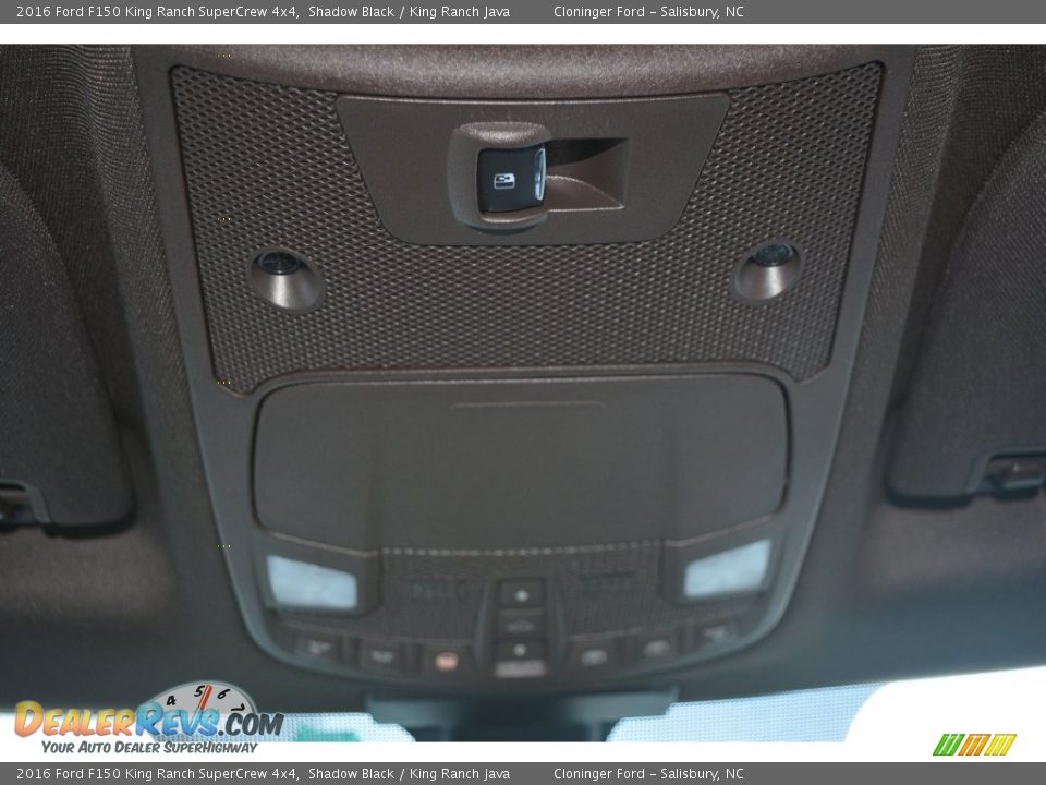 2016 Ford F150 King Ranch SuperCrew 4x4 Shadow Black / King Ranch Java Photo #26