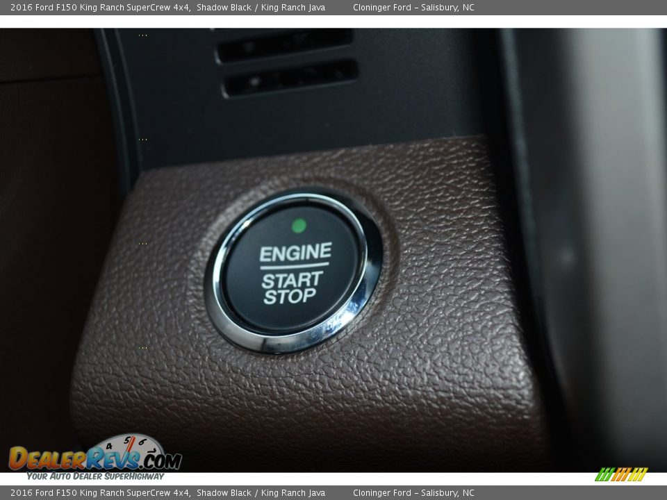 2016 Ford F150 King Ranch SuperCrew 4x4 Shadow Black / King Ranch Java Photo #30