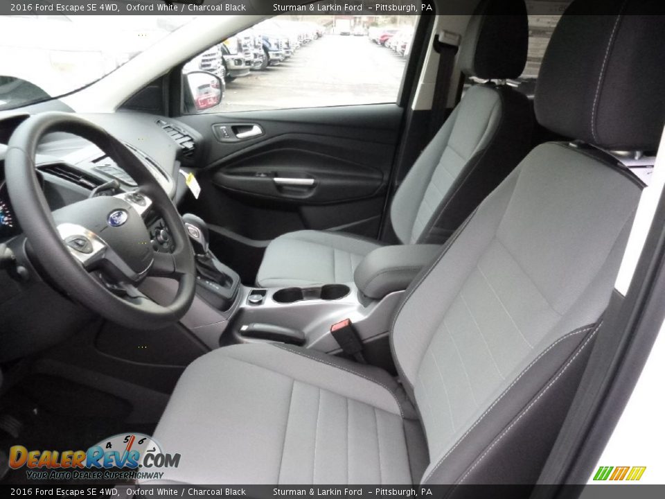 2016 Ford Escape SE 4WD Oxford White / Charcoal Black Photo #8