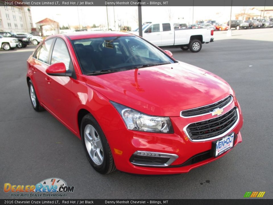 2016 Chevrolet Cruze Limited LT Red Hot / Jet Black Photo #1