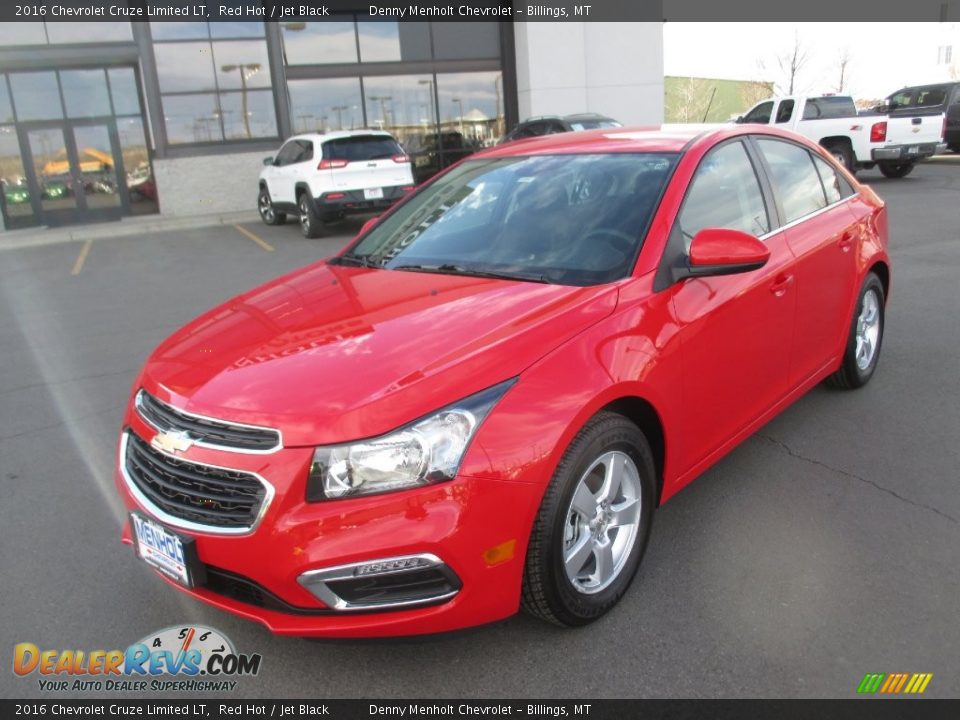 2016 Chevrolet Cruze Limited LT Red Hot / Jet Black Photo #2