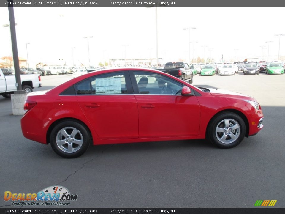 2016 Chevrolet Cruze Limited LT Red Hot / Jet Black Photo #7