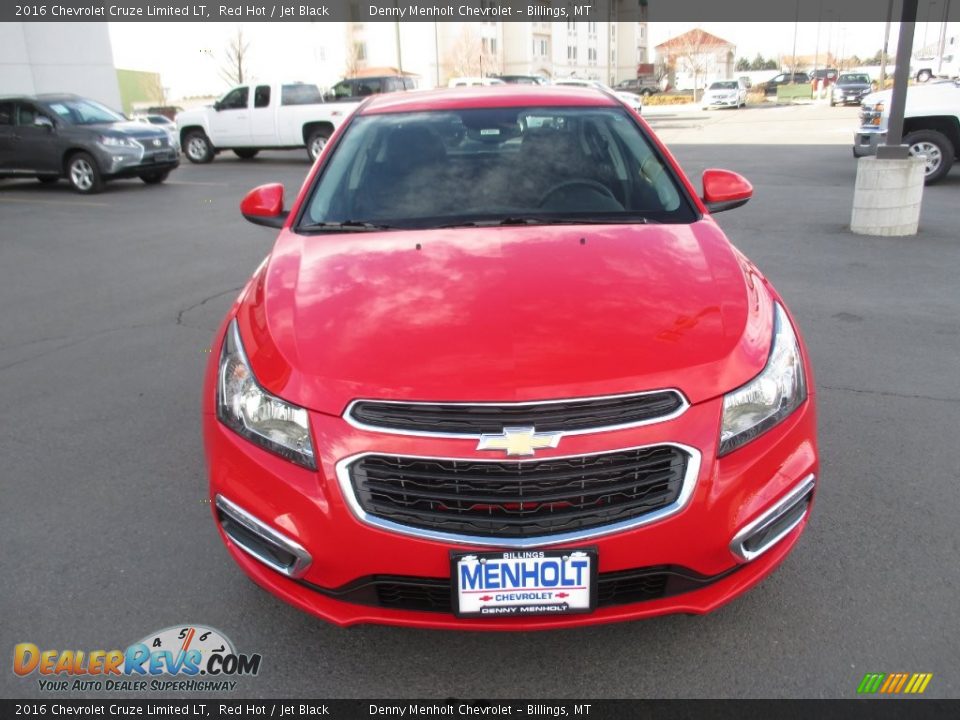 2016 Chevrolet Cruze Limited LT Red Hot / Jet Black Photo #8