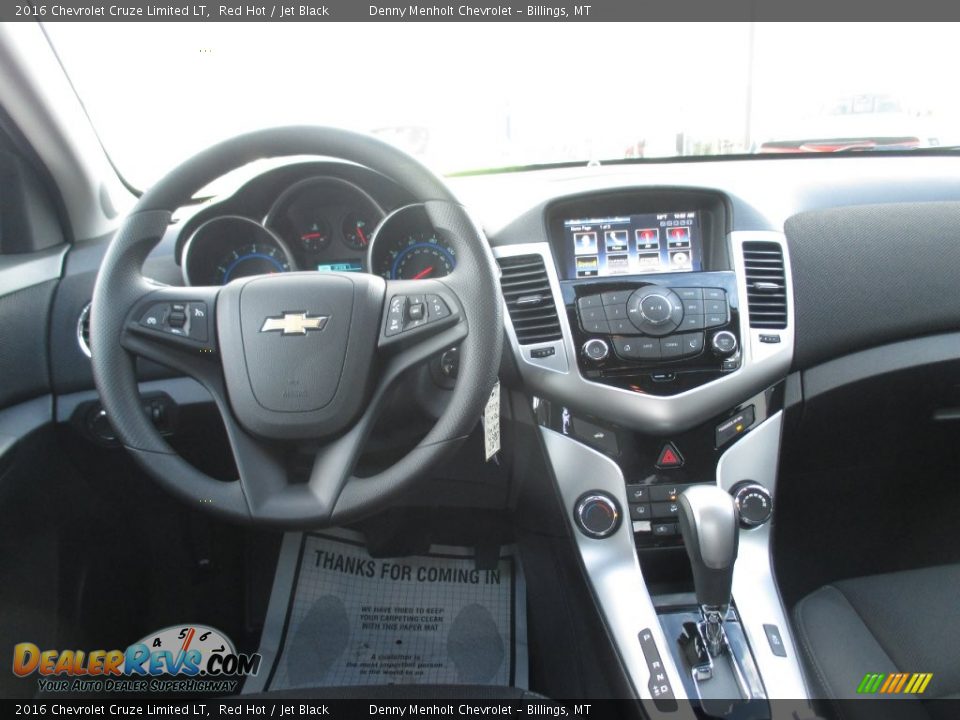 2016 Chevrolet Cruze Limited LT Red Hot / Jet Black Photo #10