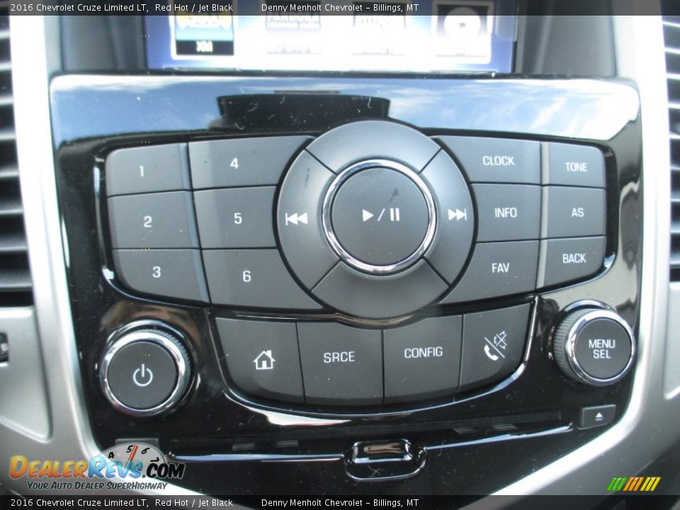 2016 Chevrolet Cruze Limited LT Red Hot / Jet Black Photo #13
