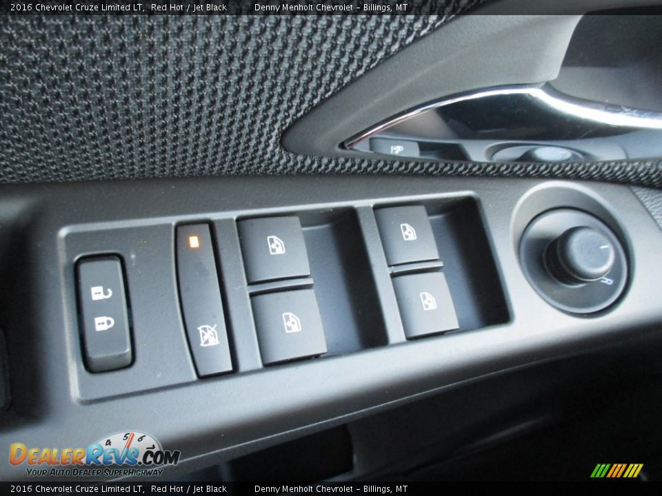 2016 Chevrolet Cruze Limited LT Red Hot / Jet Black Photo #17