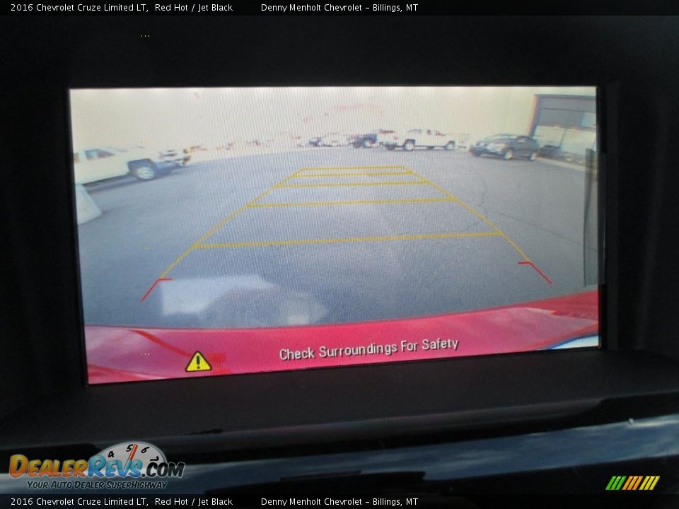 2016 Chevrolet Cruze Limited LT Red Hot / Jet Black Photo #19