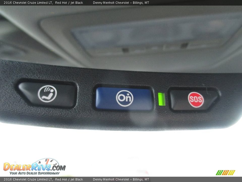 2016 Chevrolet Cruze Limited LT Red Hot / Jet Black Photo #20