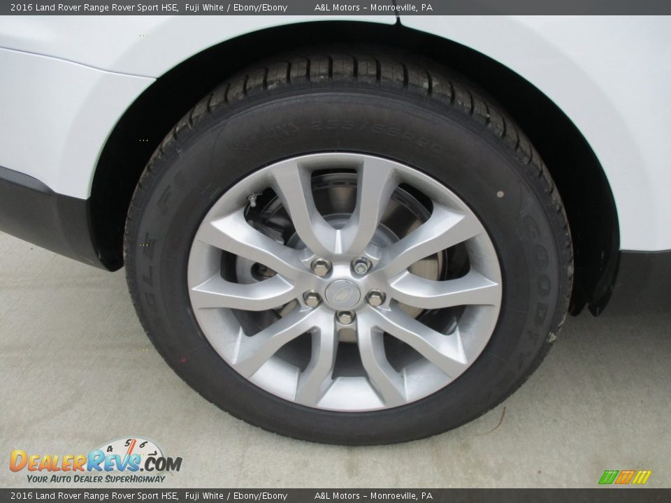 2016 Land Rover Range Rover Sport HSE Fuji White / Ebony/Ebony Photo #3