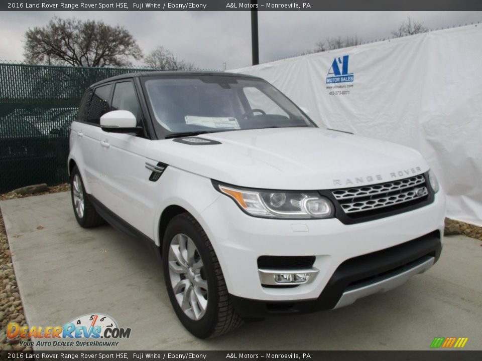 2016 Land Rover Range Rover Sport HSE Fuji White / Ebony/Ebony Photo #5