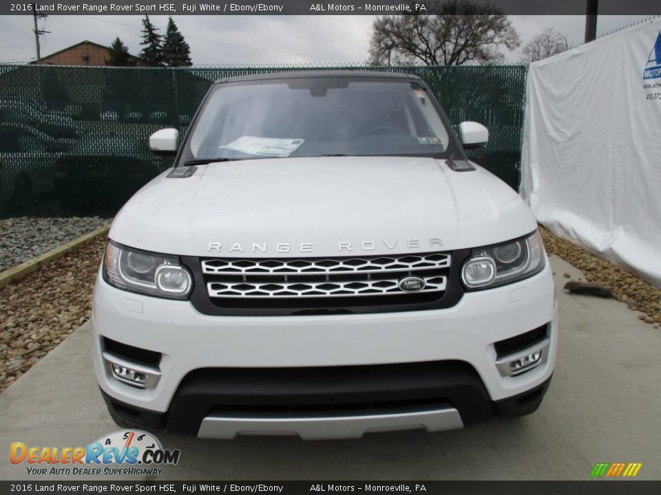 2016 Land Rover Range Rover Sport HSE Fuji White / Ebony/Ebony Photo #6