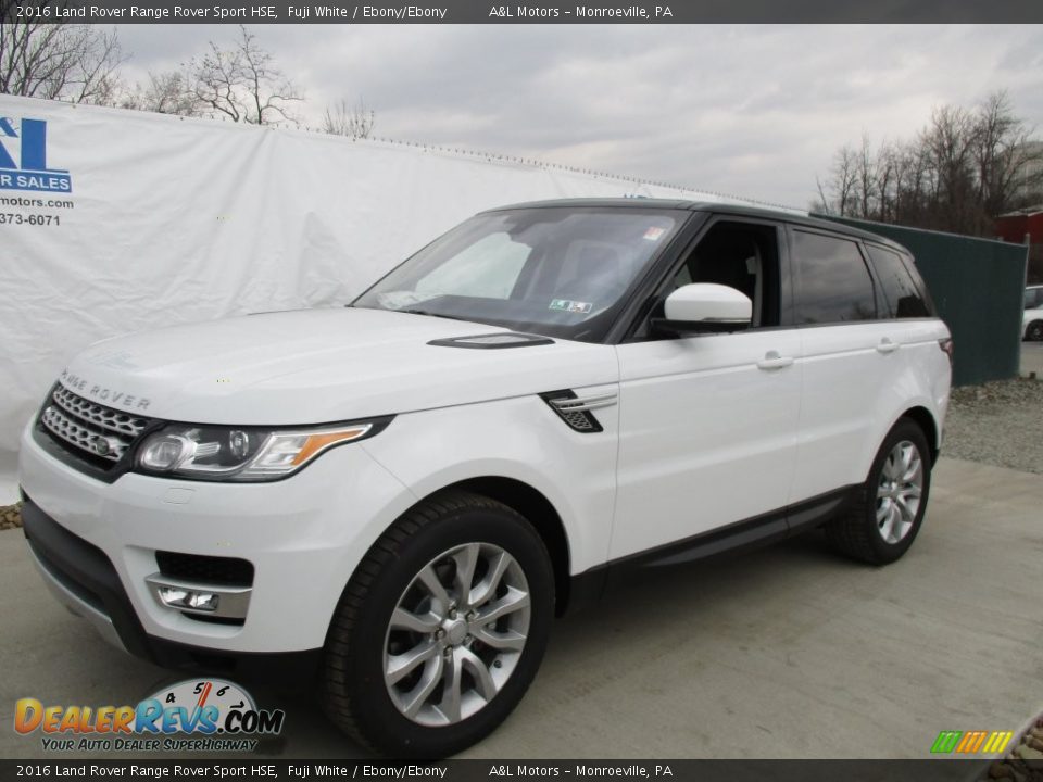 2016 Land Rover Range Rover Sport HSE Fuji White / Ebony/Ebony Photo #8
