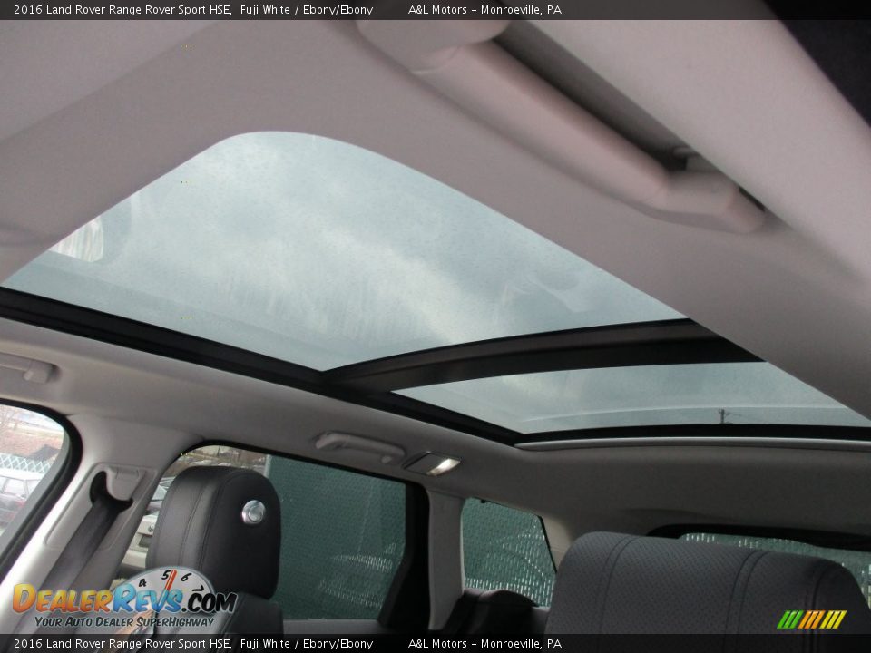 2016 Land Rover Range Rover Sport HSE Fuji White / Ebony/Ebony Photo #11