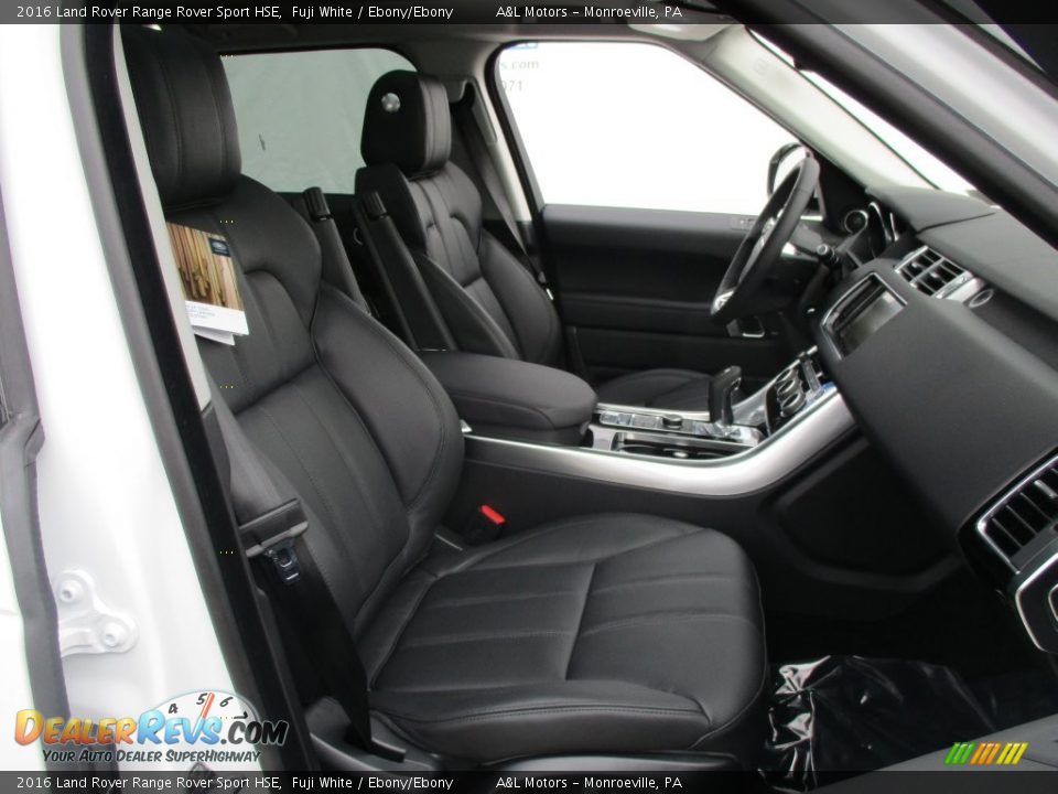 2016 Land Rover Range Rover Sport HSE Fuji White / Ebony/Ebony Photo #12