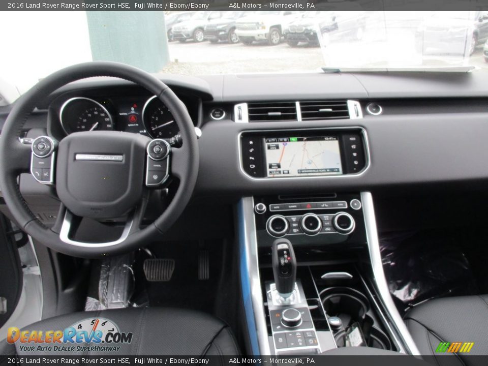 2016 Land Rover Range Rover Sport HSE Fuji White / Ebony/Ebony Photo #13