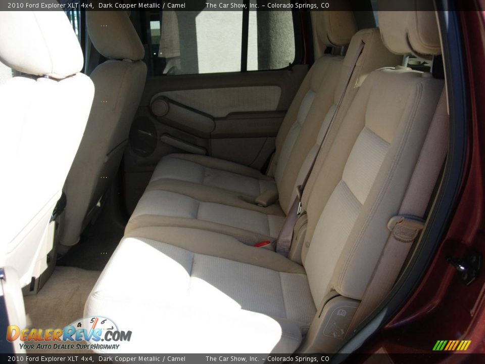 2010 Ford Explorer XLT 4x4 Dark Copper Metallic / Camel Photo #12