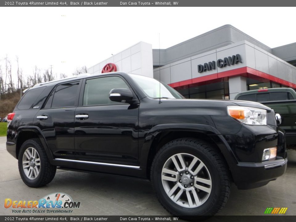 2012 Toyota 4Runner Limited 4x4 Black / Black Leather Photo #1