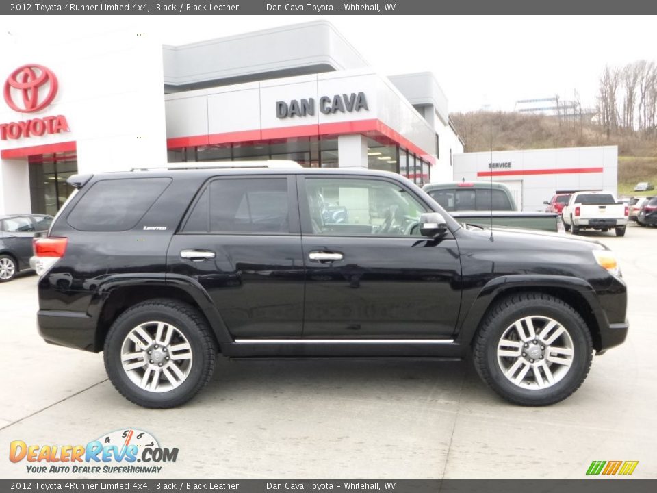 2012 Toyota 4Runner Limited 4x4 Black / Black Leather Photo #3