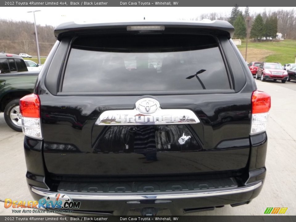 2012 Toyota 4Runner Limited 4x4 Black / Black Leather Photo #9