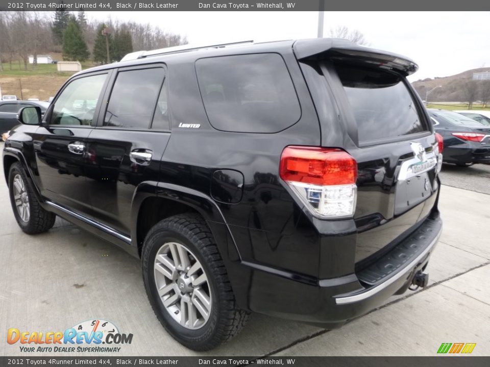 2012 Toyota 4Runner Limited 4x4 Black / Black Leather Photo #10