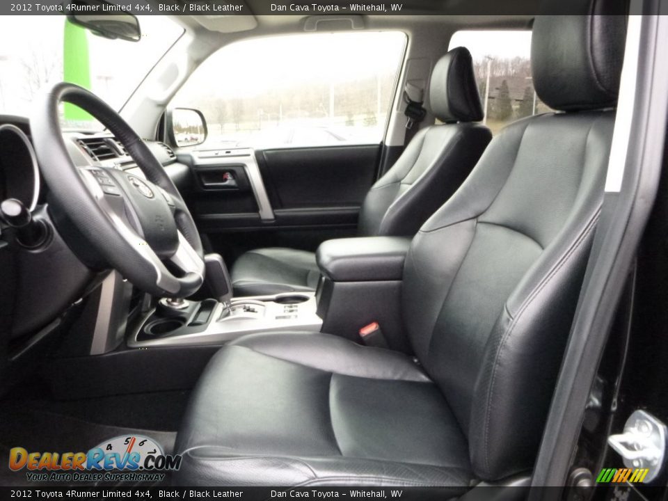 2012 Toyota 4Runner Limited 4x4 Black / Black Leather Photo #12