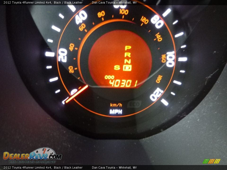 2012 Toyota 4Runner Limited 4x4 Black / Black Leather Photo #19