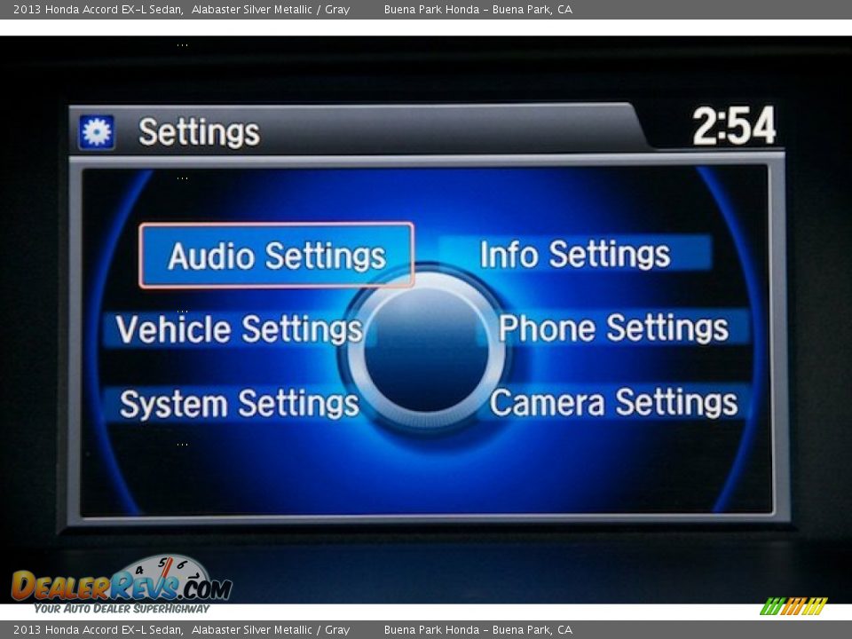 2013 Honda Accord EX-L Sedan Alabaster Silver Metallic / Gray Photo #21